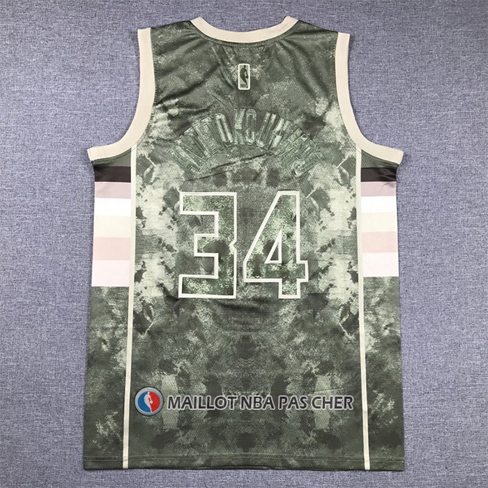 Maillot Milwaukee Bucks Giannis Antetokounmpo NO 34 Select Series 2023 Marron